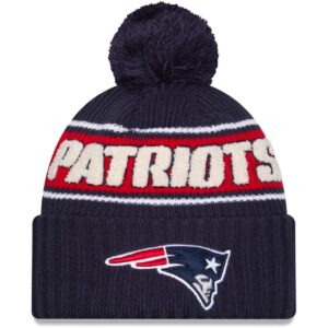 New Era NFL SIDELINE Winter Mütze New England Patriots navy