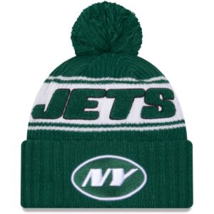 New Era NFL SIDELINE Winter Mütze New York Jets grün