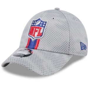 New Era 9Forty Stretch Cap SIDELINE NFL Shield Logo grey