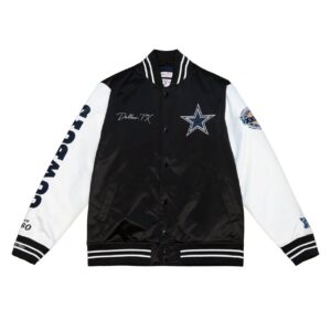 M&N Varsity Satin Jacke – NFL Dallas Cowboys