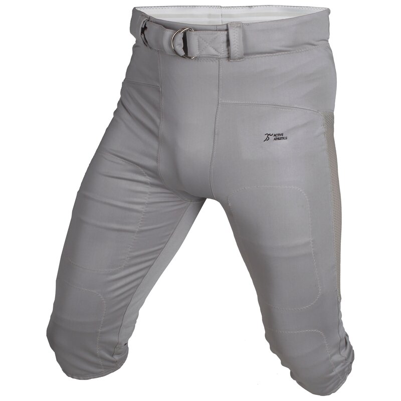 Active Athletics Elite Gamepants No Fly ( mit breitem Gürtel) – silber M