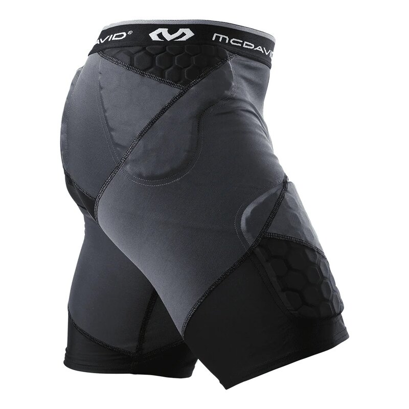 McDavid Hex Thudd Cross Compression Short 8237 – schwarz-grau Gr. M