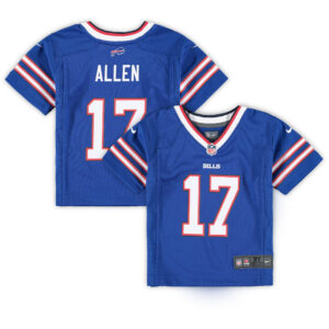 Nike Josh Allen Royal Buffalo Bills-Spieltrikot für Kleinkinder