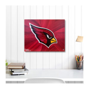 Arizona Cardinals, Giclée-Druck auf verschönerter Leinwand, 40,6 x 50,8 cm, Kunst von Charlie Turano III