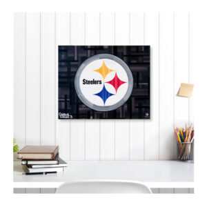 Pittsburgh Steelers Giclée-Druck auf verschönerter Leinwand, 40,6 x 50,8 cm, Kunst von Charlie Turano III