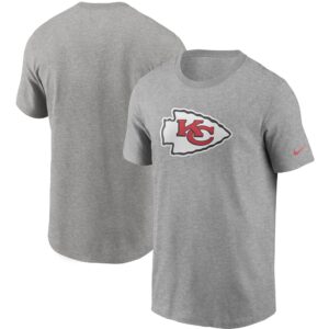 Kansas City Chiefs-T-Shirt mit primärem Logo von Nike für Herren in meliertem Grau