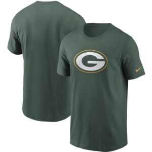 Grünes Nike Green Bay Packers Primärlogo-T-Shirt für Herren