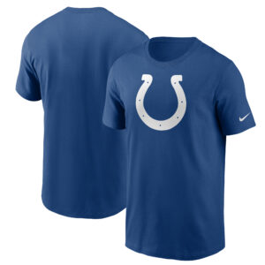 Nike Royal Indianapolis Colts Primärlogo-T-Shirt für Herren