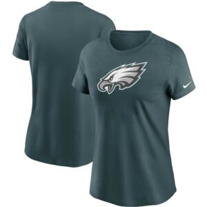 Nike Philadelphia Eagles Essential T-Shirt mit Logo in Dunkelgrün für Damen