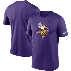 Nike – Minnesota Vikings – Essential Legend Performance-T-Shirt mit Logo in Lila für Herren