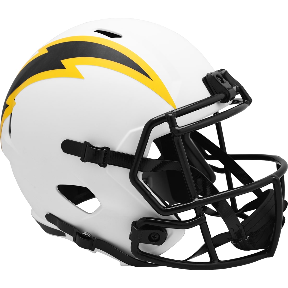 Los Angeles Chargers Riddell LUNAR Alternate Revolution Speed ​​Display Replik Footballhelm