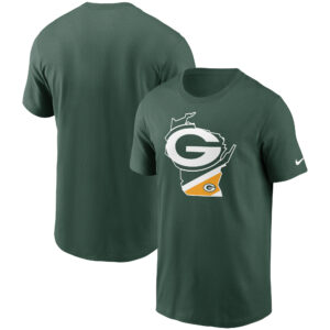 Grünes Nike Green Bay Packers Hometown Collection Wisconsin-T-Shirt für Herren