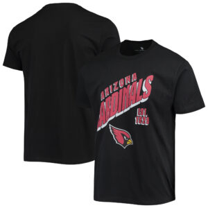 Arizona Cardinals T-Shirt für Herren, Junk Food, Schwarz