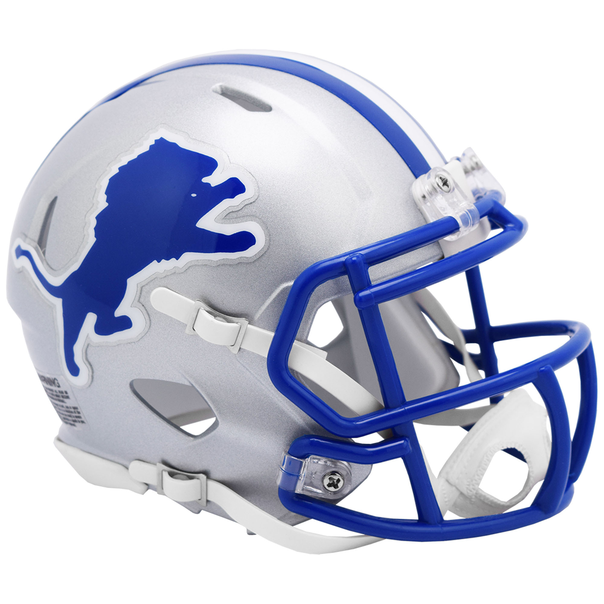 Riddell Detroit Lions 1983–2002 Throwback Speed ​​Mini-Helm