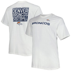 Denver Broncos Hot Shot Fanatics-T-Shirt für Herren in großen und großen Größen aus der Hometown Collection