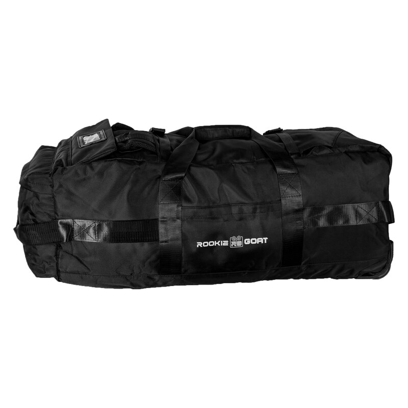 Rookie GOAT American Footballtasche – Big Allblack Trolley mit Rucksackfunktion