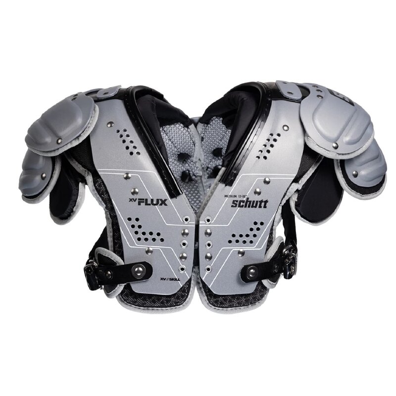 Schutt XV Flux Skill Shoulderpad – grau Gr. M