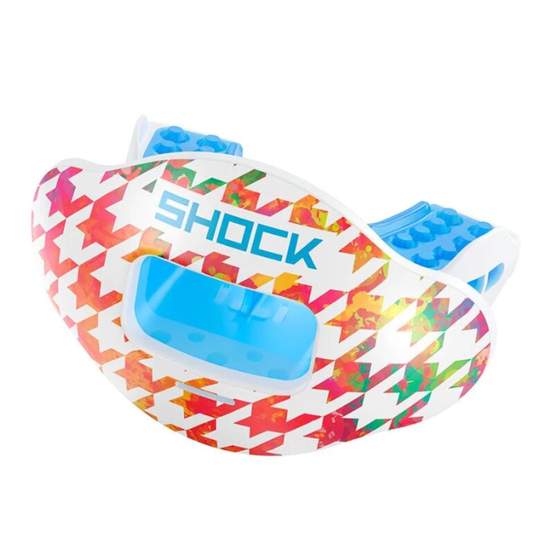 Shock Doctor Max Air Flow Lipguard Multi Color Houndstooth