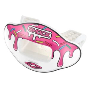 Shock Doctor Max Air Flow – weiß pink mit streusel