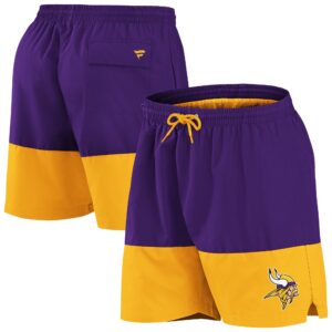 Gewebte Badeshorts der Minnesota Vikings – Herren