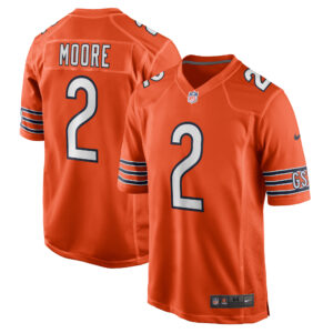 Chicago Bears Nike Game Ausweichtrikot – Orange – D.J. Moore – Herren