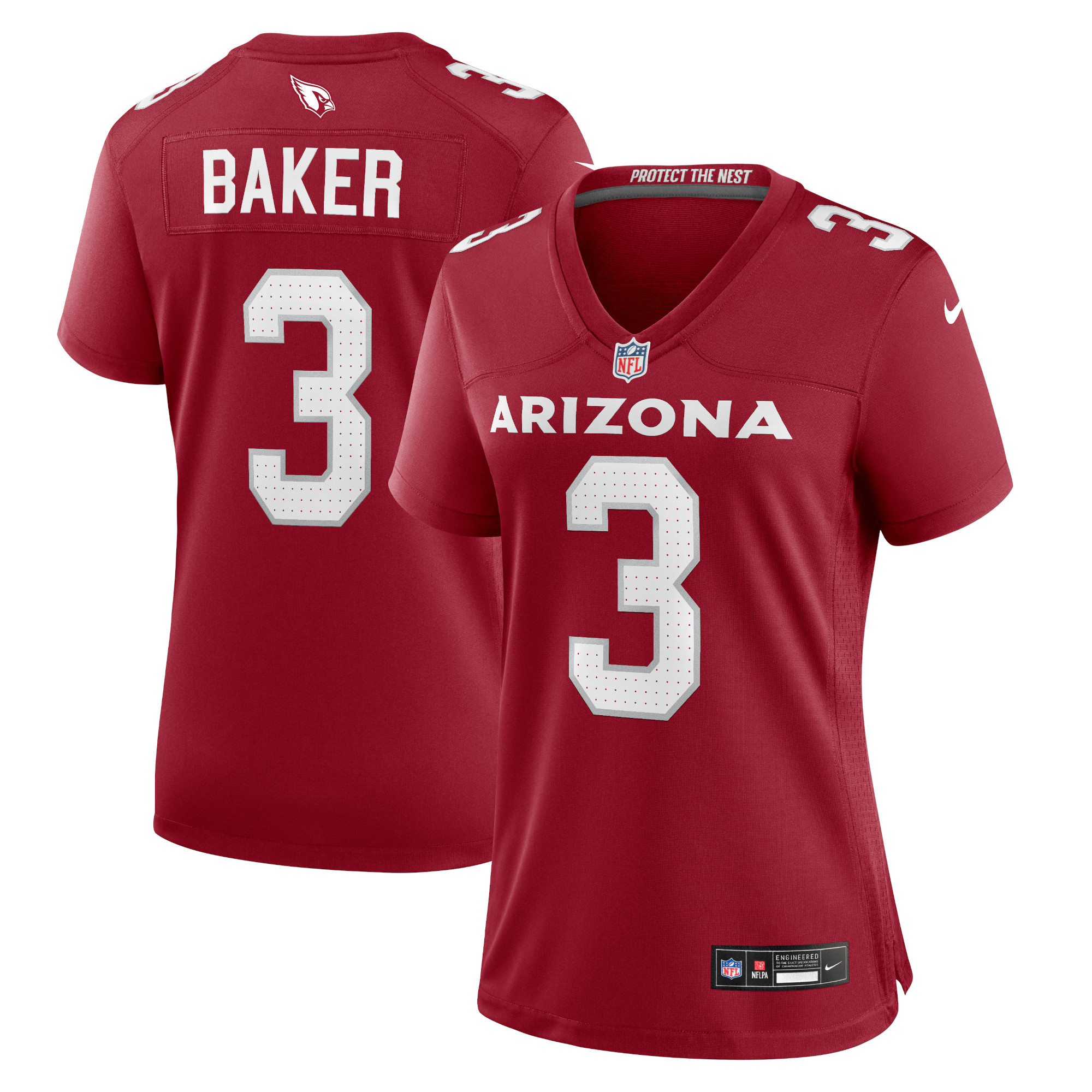 Arizona Cardinals Nike Game Heimtrikot – Cardinal – Budda Baker – Damen