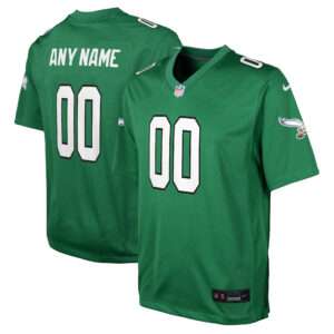 Philadelphia Eagles Nike Game Ausweichtrikot – Personalisiert – Jugendliche