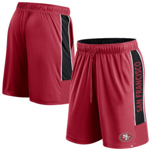 San Francisco 49ers Win The Match-Shorts – Fanatics – Rot für Herren