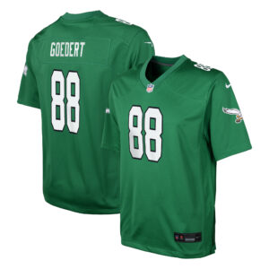 Philadelphia Eagles Nike Alternate Game Trikot – Kelly Grün – Dallas Goedert – Jugendliche