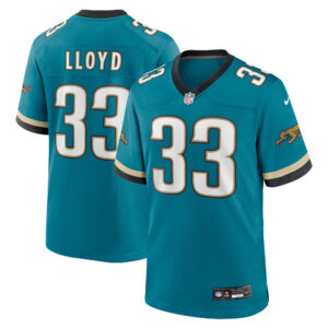 Nike Devin Lloyd Teal Jacksonville Jaguars Prowler Throwback-Spielertrikot für Herren