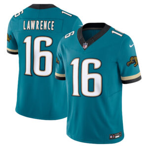 Nike Trevor Lawrence Teal Jacksonville Jaguars Prowler Throwback Vapor F.U.S.E. Limited Trikot für Herren