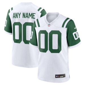 New York Jets Nike Classic Ausweichtrikot – Personalisiert – Herren