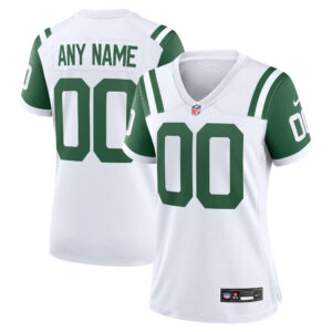 New York Jets Nike Classic Ausweichtrikot – Personalisiert – Damen