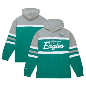 Kapuzenpullover für Cheftrainer Mitchell & Ness der Philadelphia Eagles