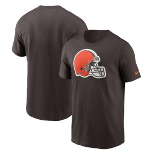 Nike Cleveland Browns-T-Shirt mit primärem Logo für Herren in Braun