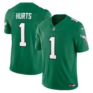 Nike Jalen Hurts Kelly Green Philadelphia Eagles Vapor F.U.S.E. Limited Trikot für Herren