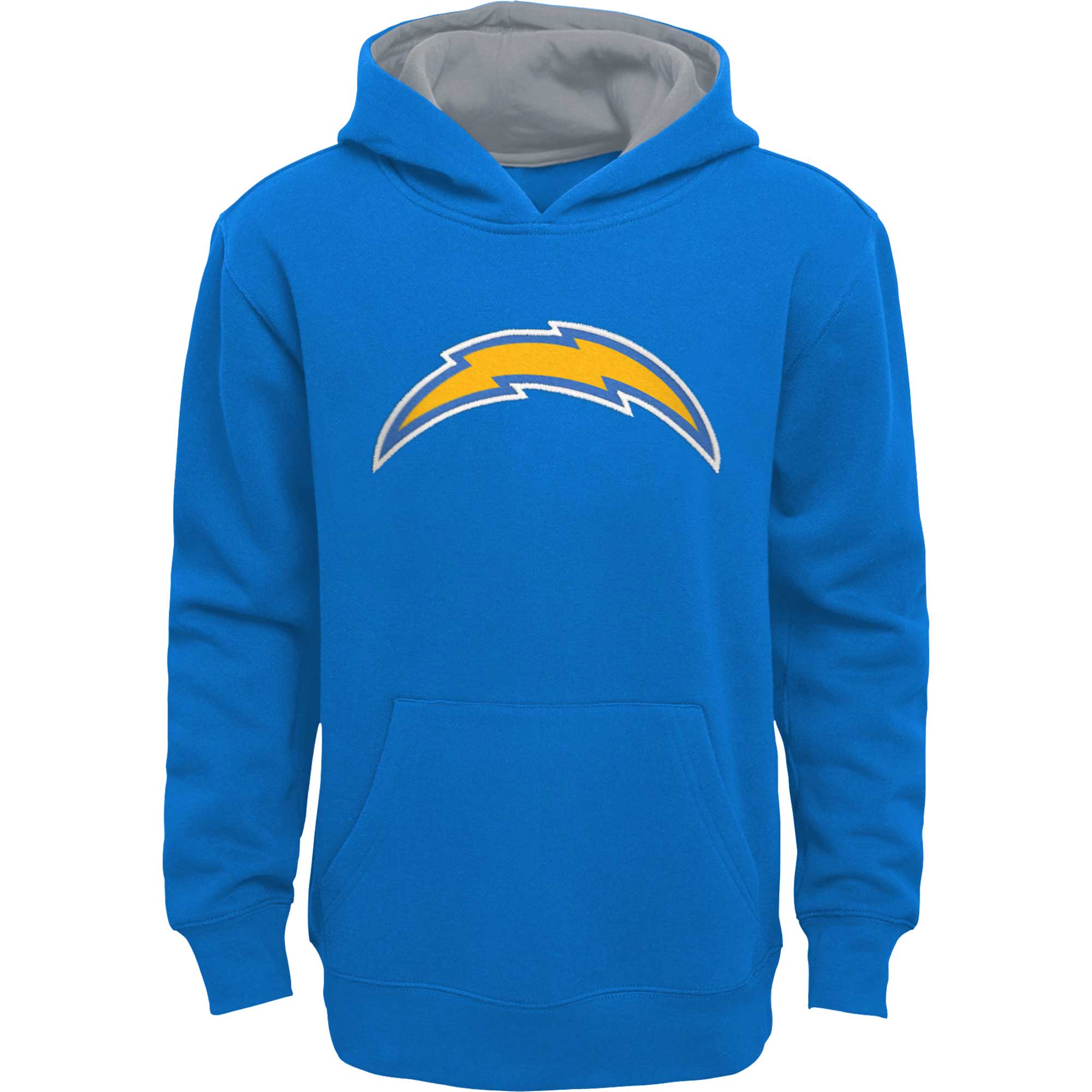 Puderblauer Jugend-Pullover-Hoodie der Los Angeles Chargers Prime