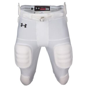 Under Armour 7 Pad „All in one“ Integrated Pant, Footballhose – weiß Gr. 2XL