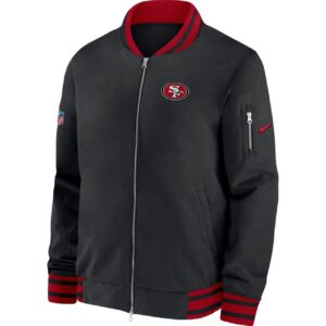 San Francisco 49ers Nike NFL Sideline Bomber Jacke