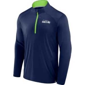 Seattle Seahawks NFL Half-Zip Sweatshirt navy