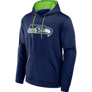 Seattle Seahawks Defender Dotted NFL Hoody navy