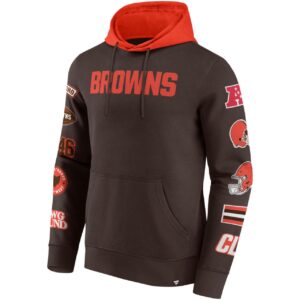 Cleveland Browns NFL Sleeve Prints Hoody