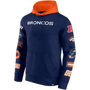 Denver Broncos NFL Sleeve Prints Hoody