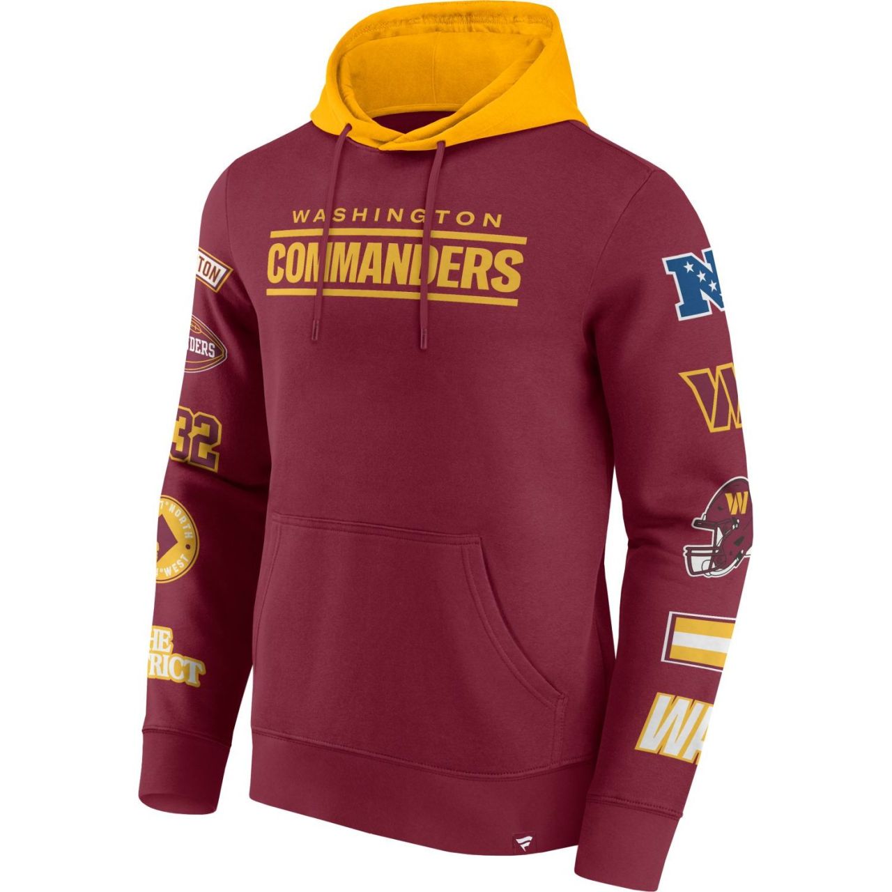 Washington Commanders NFL Sleeve Prints Hoody