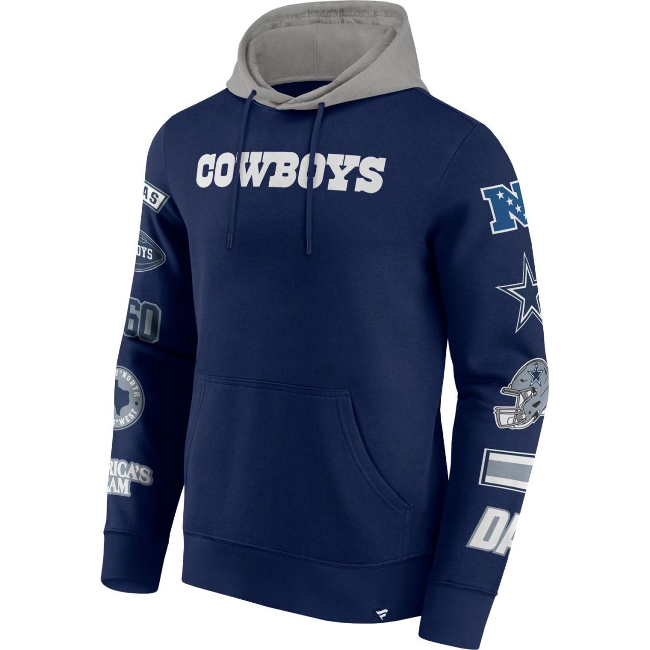 Dallas Cowboys NFL Sleeve Prints Hoody