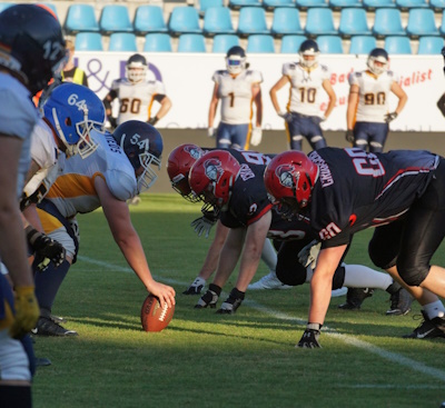 Voller Erfolg beim Jubiläumsspiel der Chemnitz Crusaders