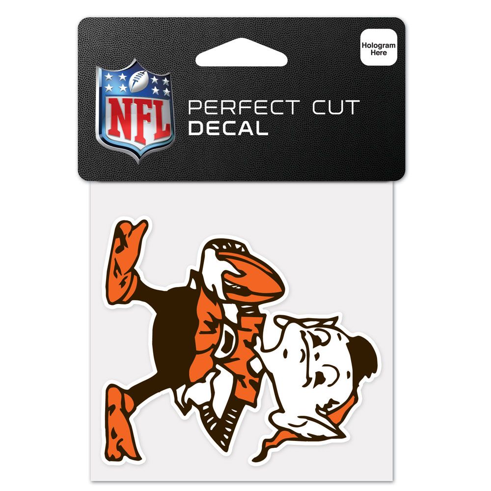 Wincraft Aufkleber 10x10cm – NFL Cleveland Browns