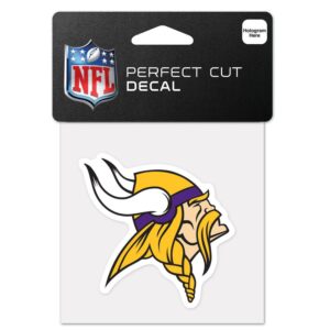 Wincraft Aufkleber 10x10cm – NFL Minnesota Vikings