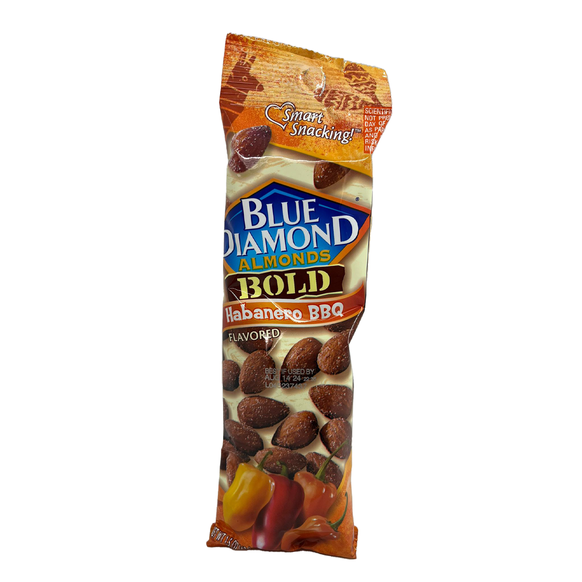 Blue Diamond Almonds Bold Habanero BBQ 43g – MHD 14.08.2024