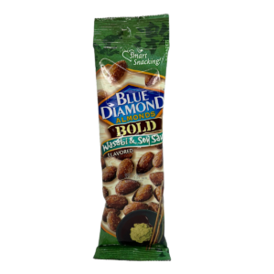 Blue Diamond Almonds Bold Wasabi & Soy Sauce 43g – MHD 18.06.2024